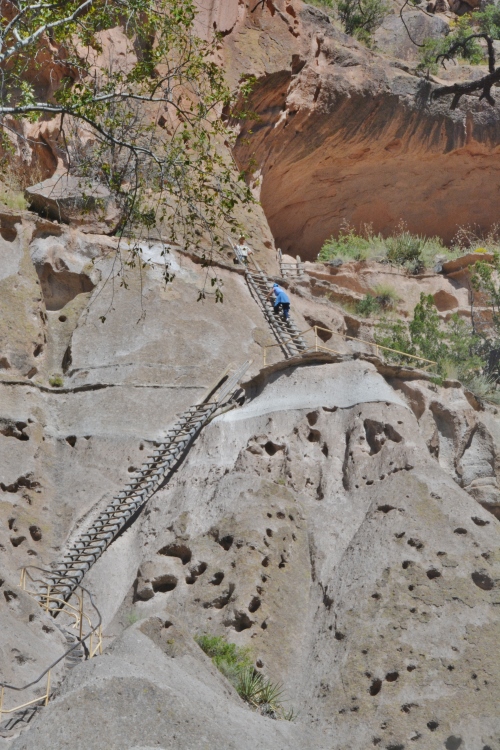 ladder to Alcove House